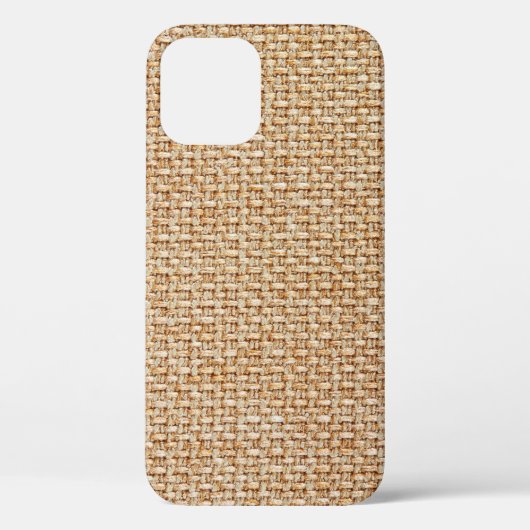Heldergele gingham stof textuur. Case-Mate iPhone case (Achterkant)