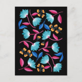 Heldergeverfd Abstract Briefkaart (Voorkant)