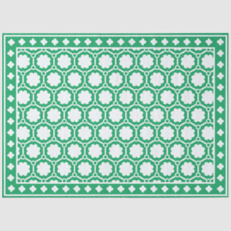 Heldergroen modern beenintarsia decoupagepapier tissuepapier