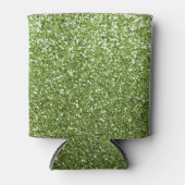 Heldergroene glitter blikjeskoeler (Voorkant)