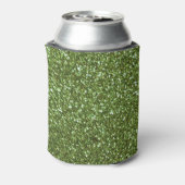 Heldergroene glitter blikjeskoeler (Blikje Achterkant)