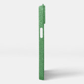 Heldergroene Glitter iPhone draagtas iPhone Hoesje (Rechterkant)