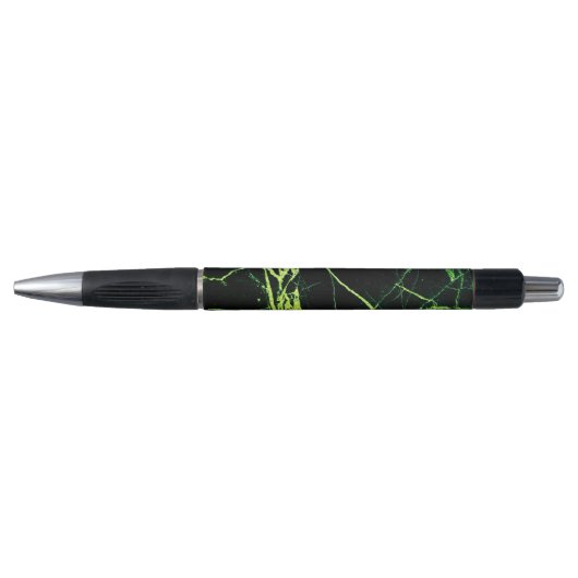 Heldergroene marmer pen (Voorkant)