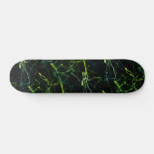 Heldergroene marmer skateboard (Horizontaal)