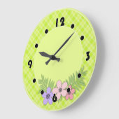 Heldergroene vlecht grote klok (Hoek)