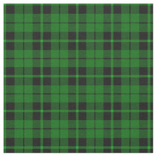 Heldergroene zwarte streep plaid print2 stof
