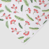 Helderhand getekend kerstmannetje tissuepapier (Detail)