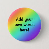 Helderheid aangepaste Button voor regenboog (Voorkant)
