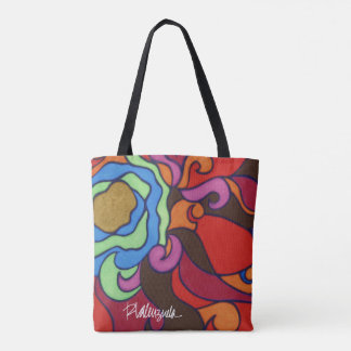Helderheid Abstract Floral Tas