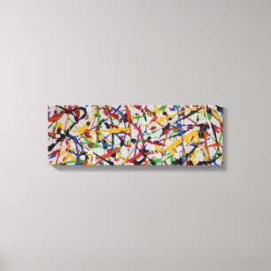 Helderheid Abstracte kunst, kleurengewicht 201288 Canvas Afdruk