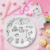 Helderheid Borden voor tappapier Papieren Bordje (Feest)