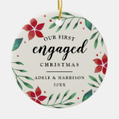 Helderheid | Eerste kerstfoto Keramisch Ornament (Voorkant)