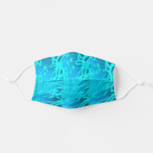 Helderheid en blauw abstract ontwerp