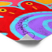 Helderheid en goedheid bij voltooiing poster (Hoek)