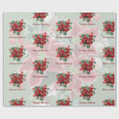 Helderheid en heilige kerstmis cadeaupapier (Vlak)