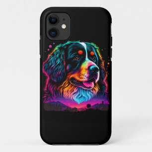 Helderheid en mooie Bernese Mountain Dog iPhone 11 Hoesje