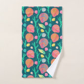 Helderheid en seaweed Pattern Bad Handdoek (Handdoek)