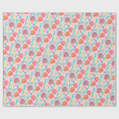 Helderheid en seaweed Pattern Cadeaupapier (Vlak)