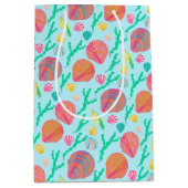 Helderheid en seaweed Pattern Medium Cadeauzakje (Voorkant)