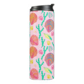 Helderheid en seaweed Pattern Thermosbeker (Gedraaid links)