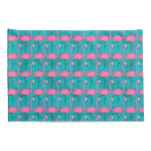 Helderheid Flamingo patroon Kussensloop (Achterkant-Rechts)