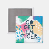 Helderheid II | Ga naar Em Tiger Magneet (Voorkant / Achterkant)