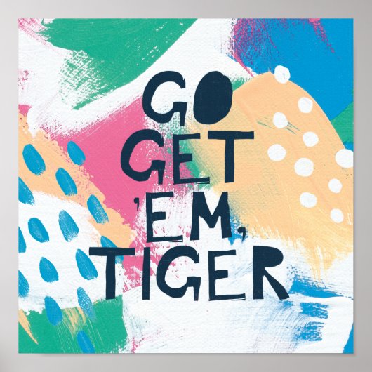 Helderheid II | Ga naar Em Tiger Poster (Voorkant)