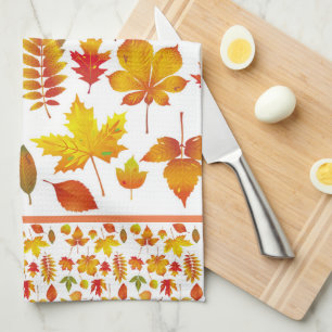 Helderheid in de herfst theedoek