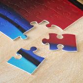 Helderheid in muziekgitaren legpuzzel (Zijkant)