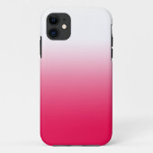 Helderheid in zomerrood en witte gradiëntkleur Case-Mate iPhone case (Achterkant)