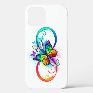 Helderheid met de regenboogvlinder iPhone 12 pro hoesje