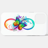 Helderheid met de regenboogvlinder Case-Mate iPhone case (Achterkant (horizontaal))