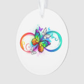 Helderheid met de regenboogvlinder ornament (voorkant)
