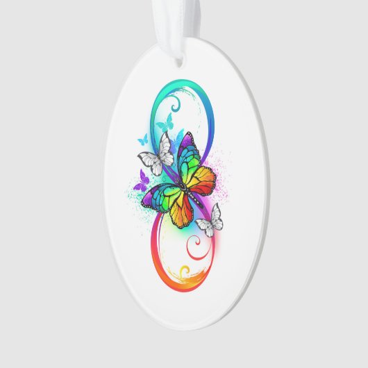 Helderheid met de regenboogvlinder ornament (voorkant)
