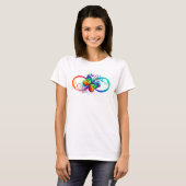 Helderheid met de regenboogvlinder t-shirt (Voorkant volledig)