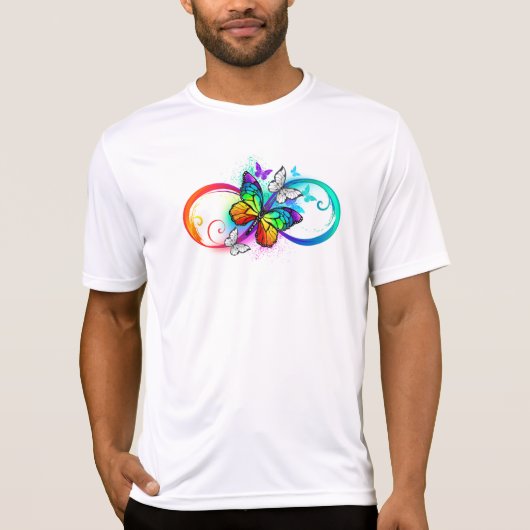 Helderheid met de regenboogvlinder t-shirt (Voorkant)