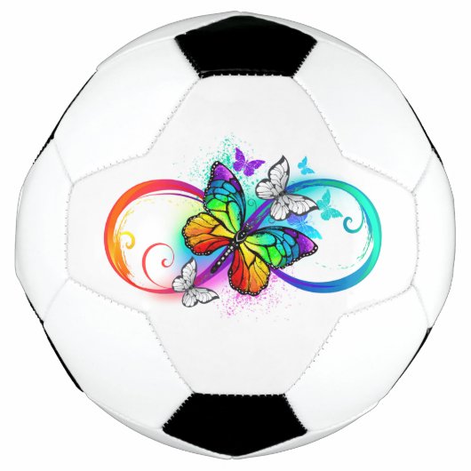 Helderheid met de regenboogvlinder voetbal (Voorkant)