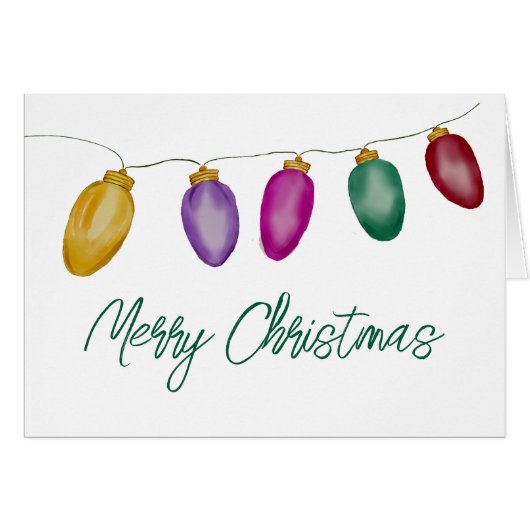 Helderheid met kerstlampjes (Voorkant Horizontaal)