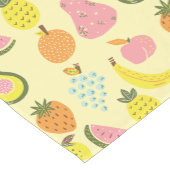 Helderheid modern tropisch fruit korte tafelloper (Hoek)