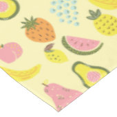 Helderheid modern tropisch fruit tafelkleed (Gekanteld)
