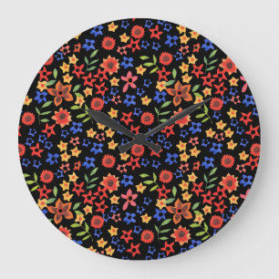 Helderheid om aangepaste wandklok rond af te drukk grote klok