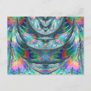 Helderheid!~ pastels ~ 3D Fractal Design ~ Briefkaart