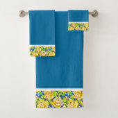 Helderheid rozen bad handdoek (Insitu)