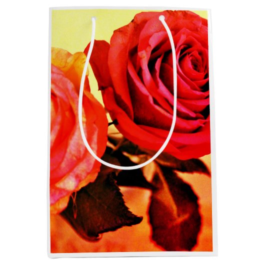 Helderheid Rozen Medium Cadeauzakje (Voorkant)