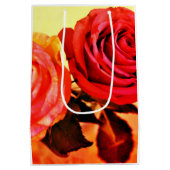 Helderheid Rozen Medium Cadeauzakje (Achterkant)