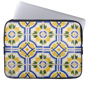Helderheid tegelpatroon, Portugal Laptop Sleeve