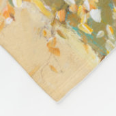 Helderheid van de lentestbloemen fleece deken (Hoek)