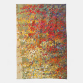 Helderheid van de lentestbloemen theedoek (Verticaal)