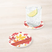 Helderheid van de ridderwonden zandsteen onderzetter (Zijkant)