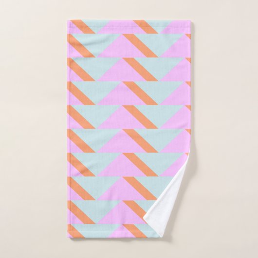 Helderheid van gebastel Retro Geometric Pattern ro Bad Handdoek (Handdoek)